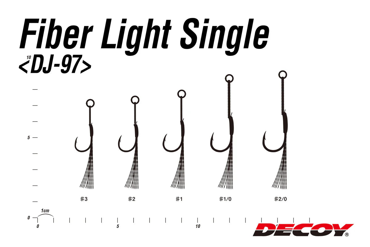 Decoy DJ-97 Fiber Light Single Assist Hook