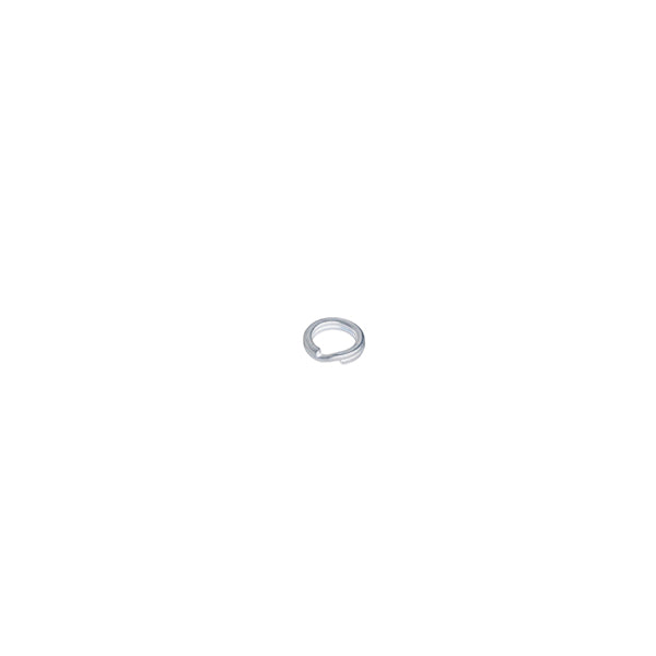 Mighty Mini Stainless Steel Split Ring Gunmetal Black