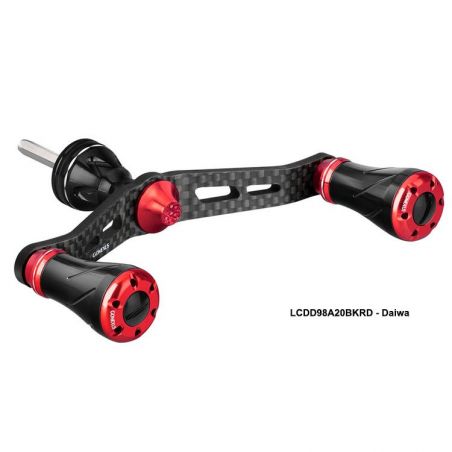 Gomexus Carbon Double Spinning Reel Handle Red