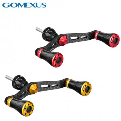 Gomexus Carbon Double Spinning Reel Handle Red