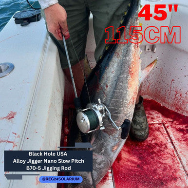 Alloy Jigger Nano Slow Pitch Jigging Rods