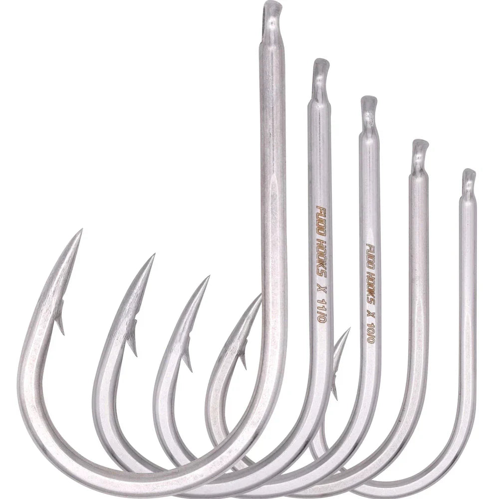 Curved Needle Eye Hooks (2 Pack)