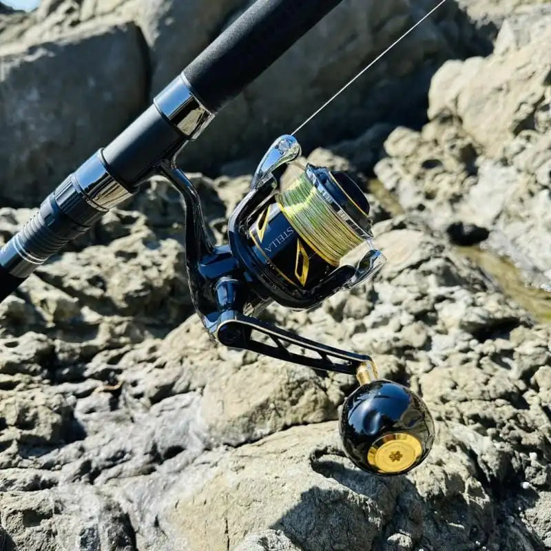 Gomexus Aluminum Handle with Titanium Knob Stella SW 4000-6000 Twinpower SW 4000-6000 - CJ70