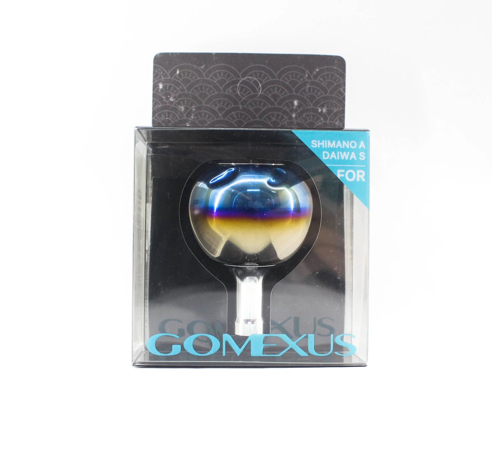 Gomexus TA41SJSR Knob Titanium Flame Silver 41mm Shimano A