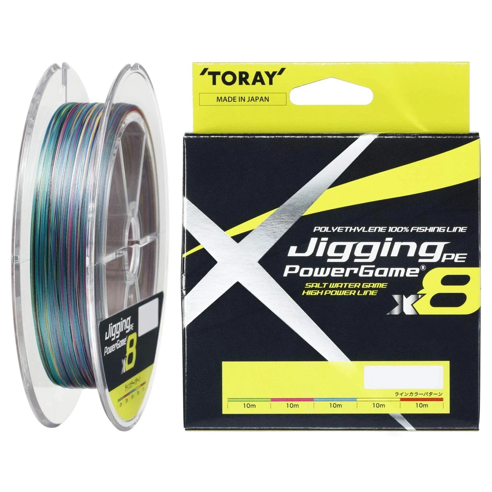 TORAY Line Jigging PE Power Game X8 300M