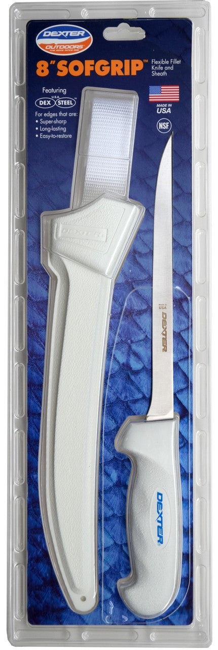 Dexter Russell SofGrip Flexible Fillet Knife & Sheath