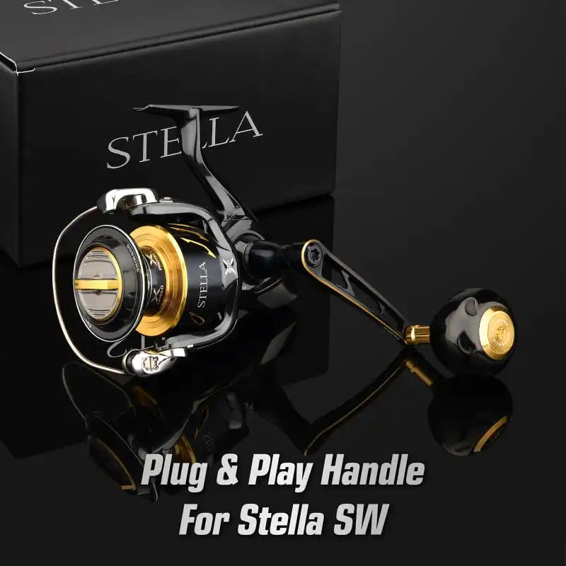 Gomexus Aluminum Handle with Titanium Knob Stella SW 4000-6000 Twinpower SW 4000-6000 - CJ70