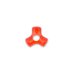 Rigging Tri-Bead, 9.5 x 9.5 mm (.374 x .374 in), 3.432 mm (.135 in) I.D.
