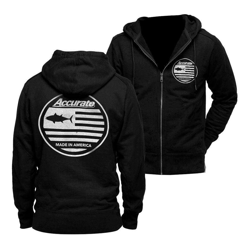 Tuna Flag zip front sweatshirt