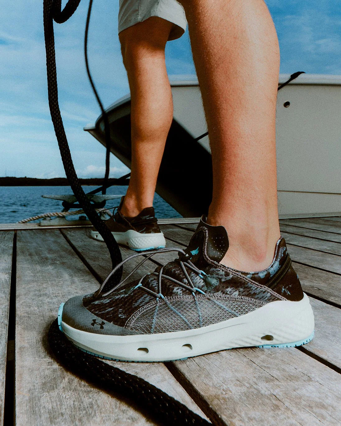 UA Charged Kilchis BTH | Men's Fishing & Boat Shoes | BlacktipH