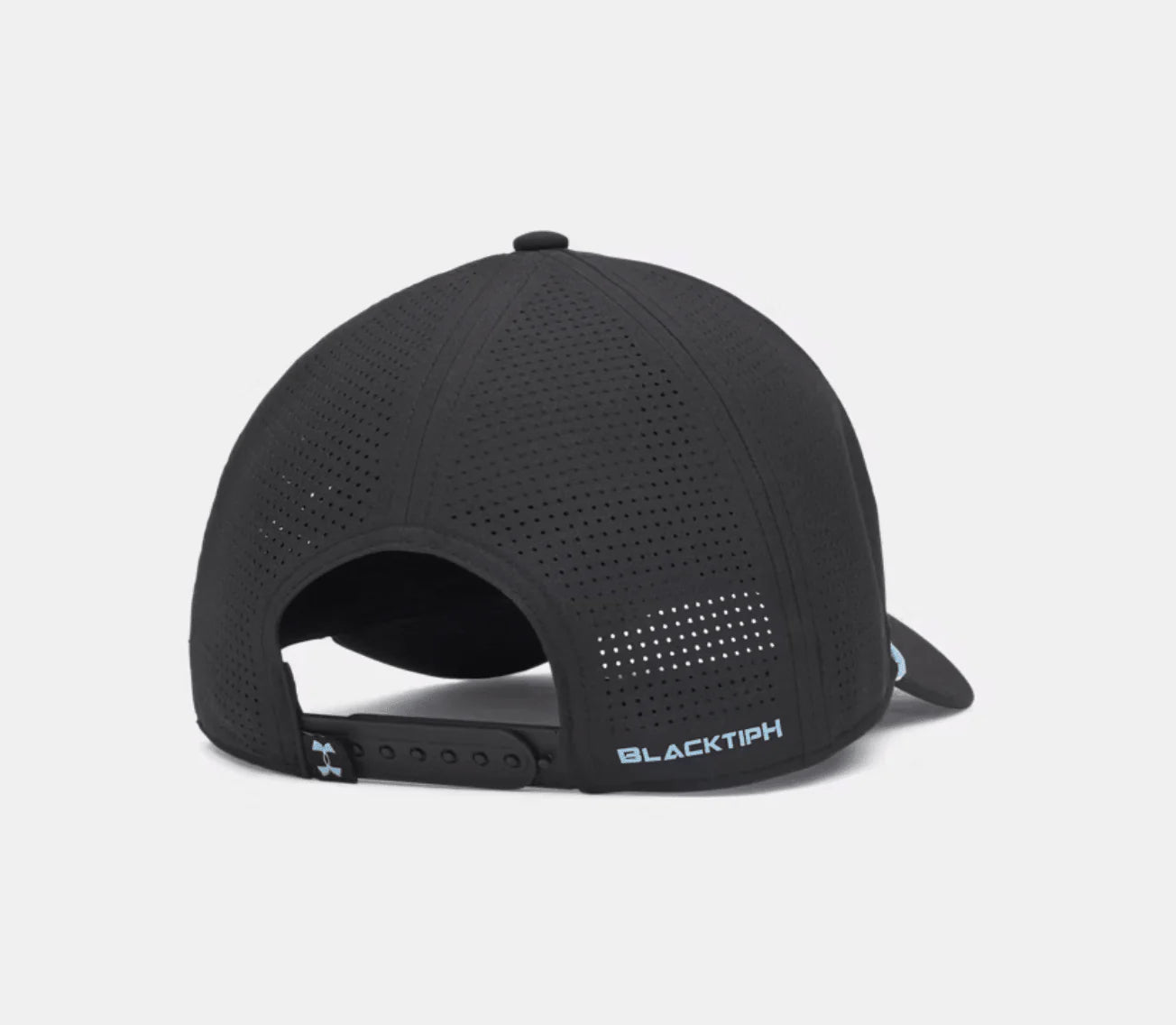 UA x BlacktipH Men’s Fishing Hat - Performance Adjustable Snapback Black