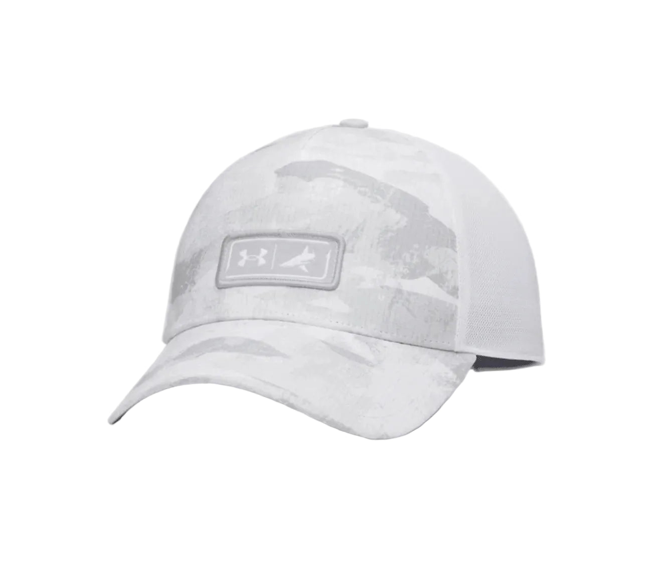 Under Armour x BlacktipH Camo Snapback Hat - White/Mod Gray