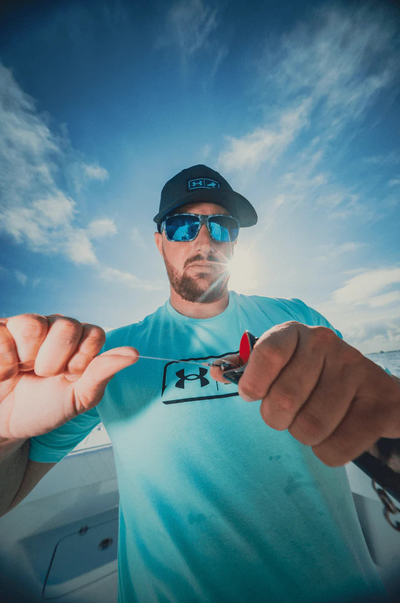 Under Armour x BlacktipH Men’s Fish Logo T-Shirt - Neo Turquoise